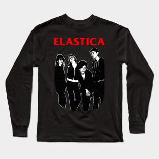 Elastica - Engraving Long Sleeve T-Shirt